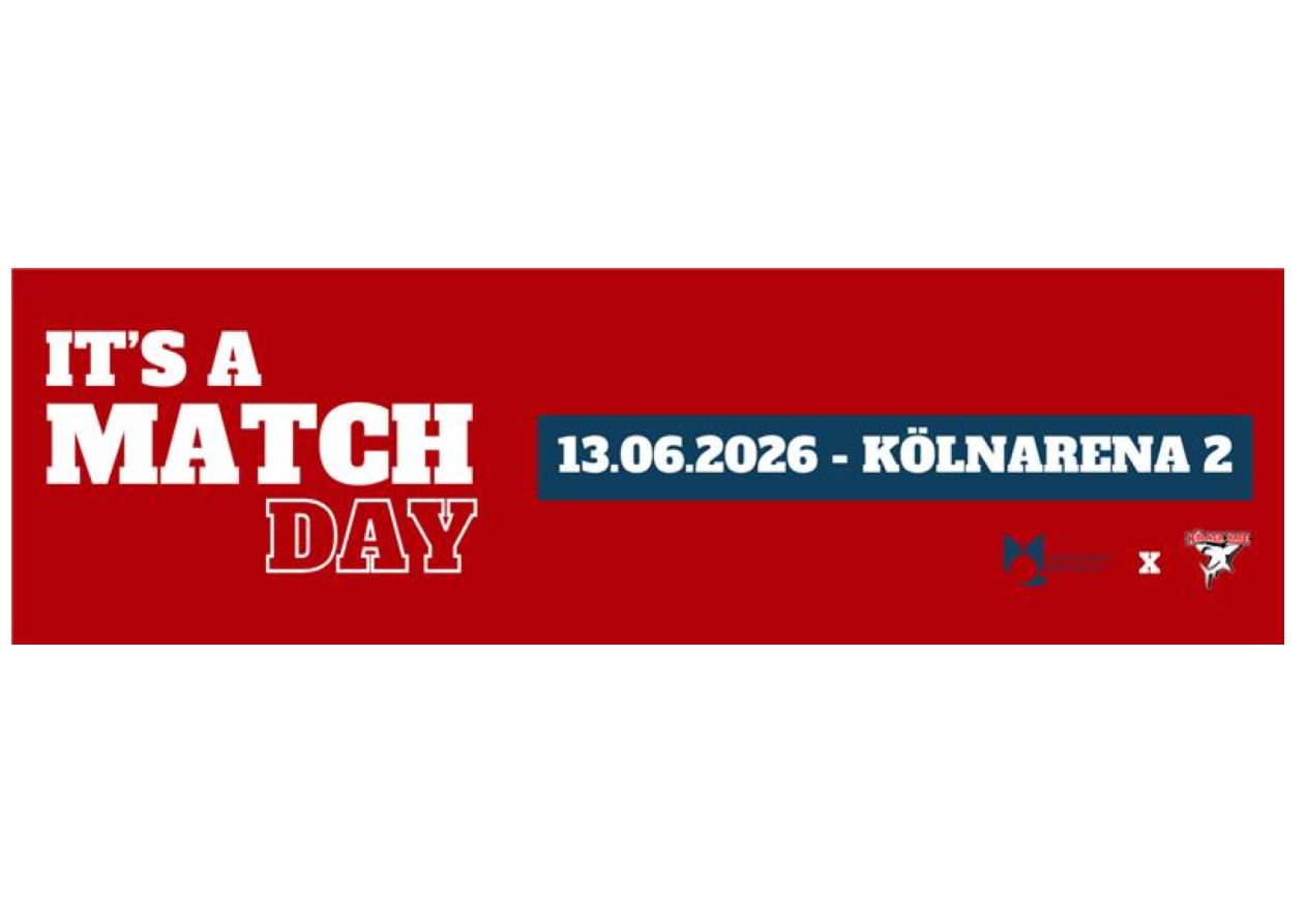 IT’S A MATCHDAY KOMMT ALLEINE. GEHT ZUSAMMEN.